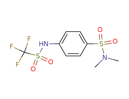 N,N-Dimethyl-4-[(trifluoromethanesulfonyl)amino]benzene-1-sulfonamide