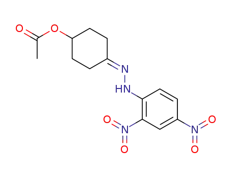 4-acetoxy-cyclohexanone-(2,4-dinitro-phenylhydrazone)