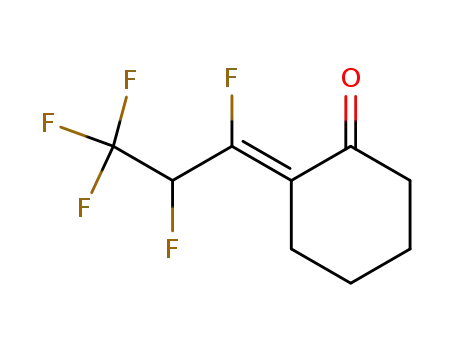 2-[1,2,3,3,3-Pentafluoro-prop-(Z)-ylidene]-cyclohexanone