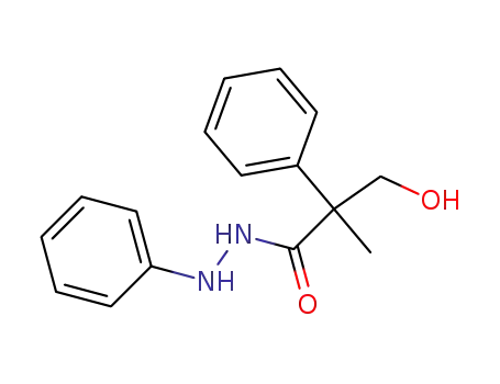 3-Hydroxy-2-methyl-2-phenyl-propionsaeure-phenylhydrazid