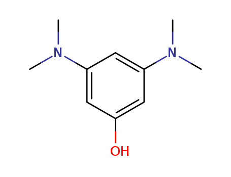 Molecular Structure of 16857-98-0 (Phenol, 3,5-bis(dimethylamino)-)