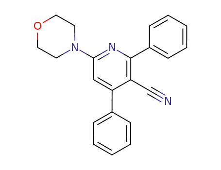 6-morpholin-4-yl-2,4-diphenyl-nicotinonitrile