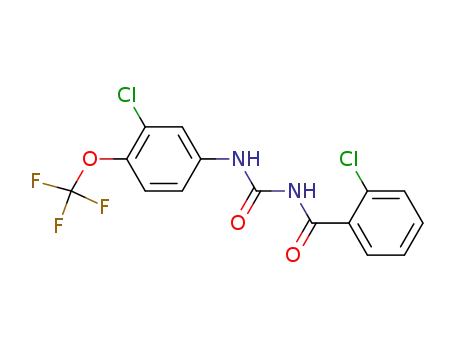 Benzamide,
2-chloro-N-[[[3-chloro-4-(trifluoromethoxy)phenyl]amino]carbonyl]-
