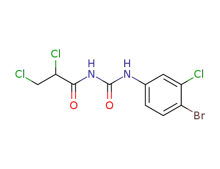 Propanamide,
N-[[(4-bromo-3-chlorophenyl)amino]carbonyl]-2,3-dichloro-