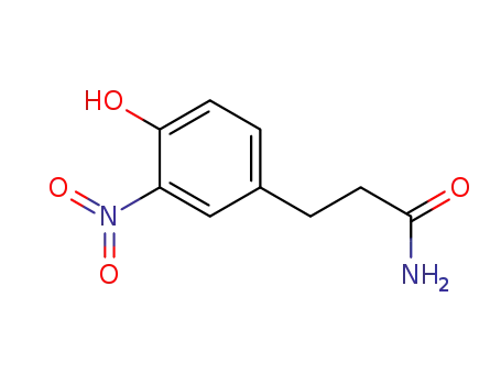 3-(4-Hydroxy-3-nitro-phenyl)-propionamide