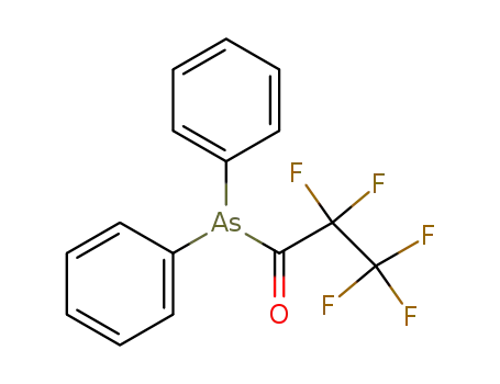 Pentafluorpropionyl-diphenylarsin