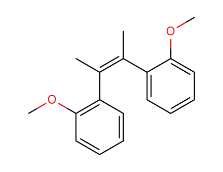 Benzene, 1,1'-(1,2-dimethyl-1,2-ethenediyl)bis[2-methoxy-, (Z)-