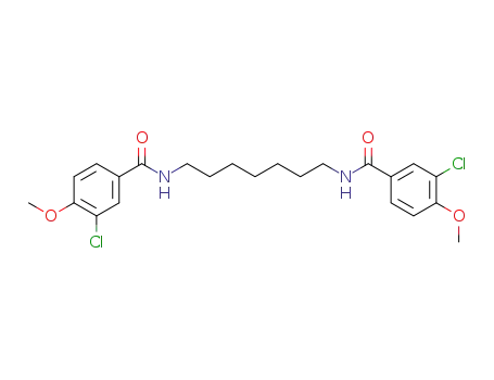 Benzamide, N,N'-1,7-heptanediylbis[3-chloro-4-methoxy-