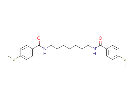 Benzamide, N,N'-1,7-heptanediylbis[4-(methylthio)-