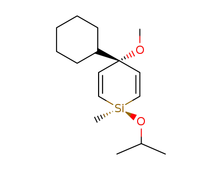 4<i>c</i>-cyclohexyl-1<i>r</i>-isopropoxy-4<i>t</i>-methoxy-1-methyl-1,4-dihydro-siline