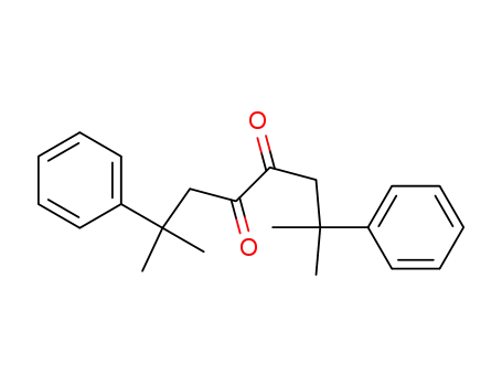 Molecular Structure of 73040-75-2 (2,7-Dimethyl-2,7-diphenyl-octan-4,5-dion)