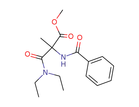 Methyl-benzamido-malonsaeure-methylester-diethylamid