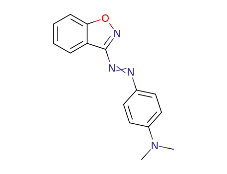 4-benzo[<i>d</i>]isoxazol-3-ylazo-<i>N</i>,<i>N</i>-dimethyl-aniline