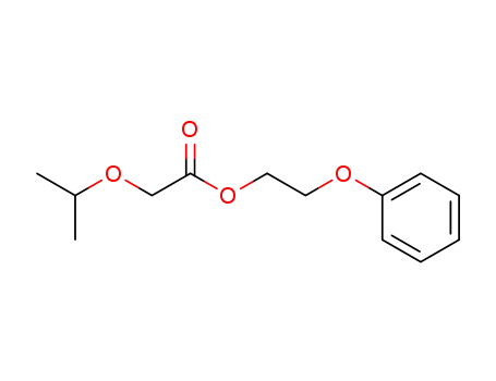 Molecular Structure of 60359-63-9 (Acetic acid, (1-methylethoxy)-, 2-phenoxyethyl ester)