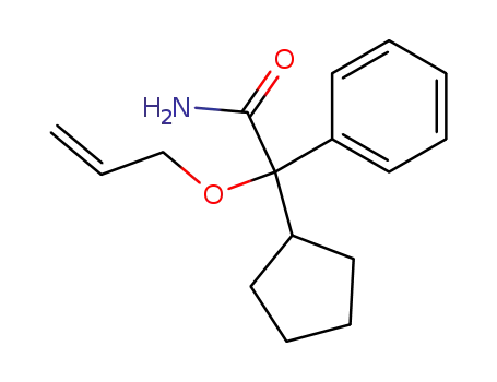 2-Allyloxy-2-cyclopentyl-2-phenyl-acetamide