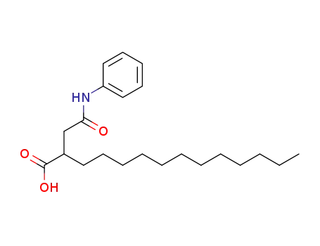 Molecular Structure of 68386-69-6 (2-Phenylcarbamoylmethyl-tetradecanoic acid)
