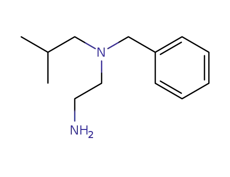Molecular Structure of 14165-26-5 (N-Benzyl-N-isobutyl-aethylendiamin)
