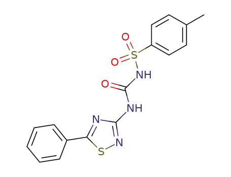 1-(5-phenyl-[1,2,4]thiadiazol-3-yl)-3-(toluene-4-sulfonyl)-urea