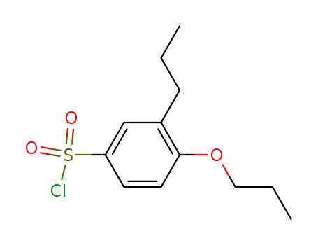 4-Propoxy-3-propyl-benzenesulfonyl chloride