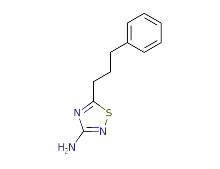 5-(3-phenyl-propyl)-[1,2,4]thiadiazol-3-ylamine