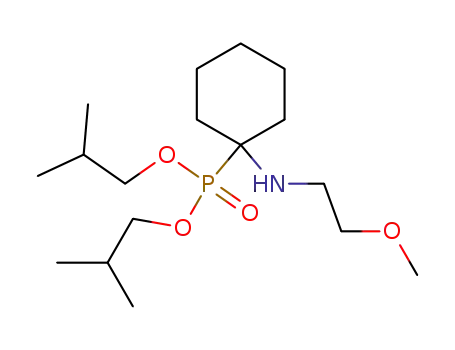 [1-(2-Methoxy-ethylamino)-cyclohexyl]-phosphonic acid diisobutyl ester