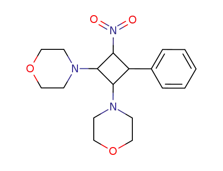 4,4'-(3-nitro-4-phenyl-cyclobutane-1,2-diyl)-bis-morpholine