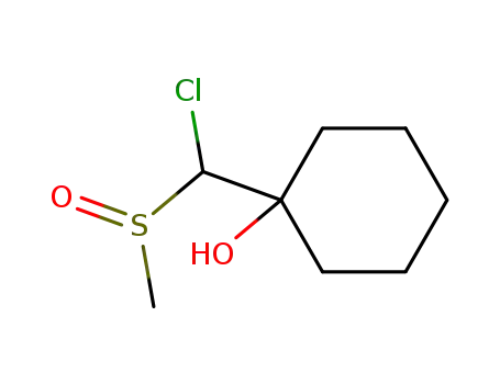 1-(Methylsulfinylchlormethyl)-cyclohexanol