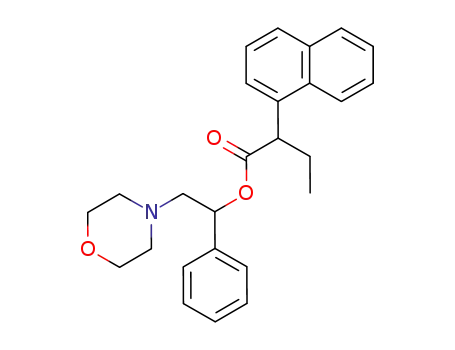 2-naphthalen-1-yl-butyric acid 2-morpholin-4-yl-1-phenyl-ethyl ester