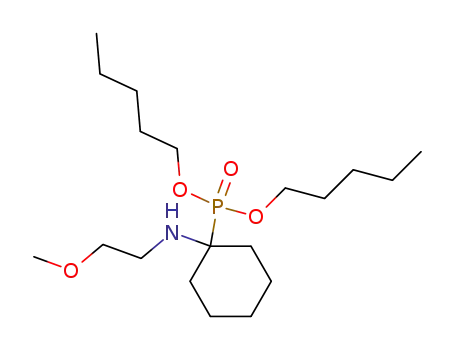[1-(2-Methoxy-ethylamino)-cyclohexyl]-phosphonic acid dipentyl ester