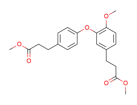 6-Methoxy-diphenylether-3,4'-β,β'-dipropionsaeuredimethylester