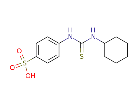 N-Cyclohexyl-N'-(4-sulfo-phenyl)-thioharnstoff