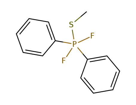difluoro(methylthio)diphenyl-phosphorane