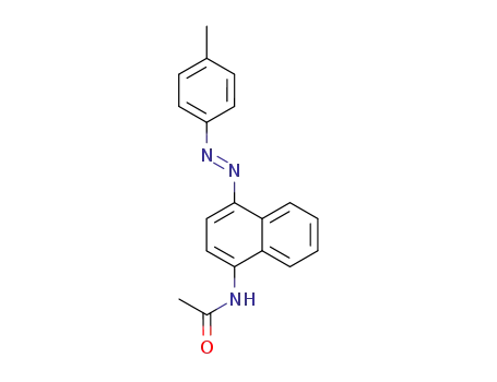 Molecular Structure of 75201-31-9 (<i>N</i>-(4-<i>p</i>-tolylazo-[1]naphthyl)-acetamide)