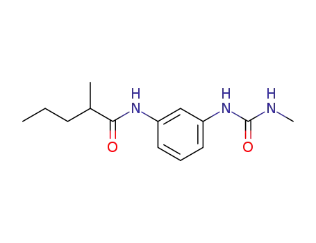 2-Methyl-pentanoic acid [3-(3-methyl-ureido)-phenyl]-amide