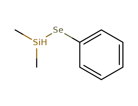 Molecular Structure of 61501-46-0 (Silane, dimethyl(phenylseleno)-)