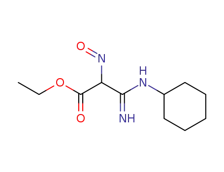 2-Cyclohexylamidino-2-nitrosoessigsaeure-ethylester