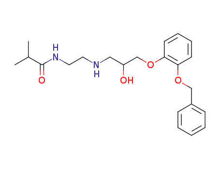 N-{2-[3-(2-Benzyloxy-phenoxy)-2-hydroxy-propylamino]-ethyl}-isobutyramide
