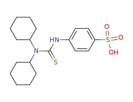 N,N-Dicyclohexyl-N'-(4-sulfo-phenyl)-thioharnstoff