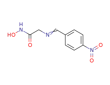 2-<4-Nitro-benzylidenamino>-essigsaeure-hydroxyamid