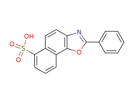 2-phenyl-naphtho[2,1-<i>d</i>]oxazole-6-sulfonic acid