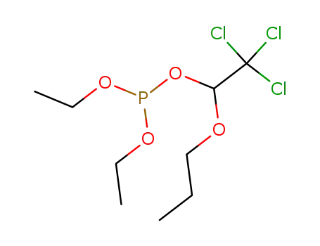phosphorous acid diethyl ester 2,2,2-trichloro-1-propoxy-ethyl ester