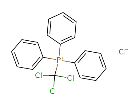 Molecular Structure of 57557-88-7 (Phosphonium, triphenyl(trichloromethyl)-, chloride)