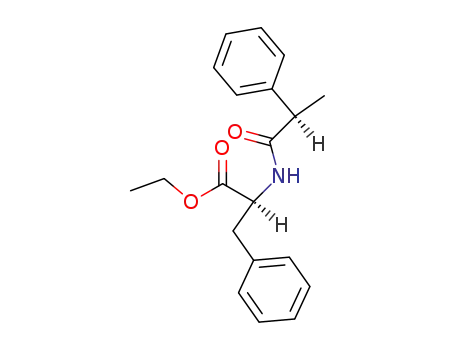 (R)-(2-Phenyl-propionyl)-(S)-phenylalanin-aethylester