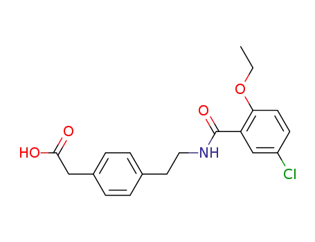 {4-[2-(5-Chloro-2-ethoxy-benzoylamino)-ethyl]-phenyl}-acetic acid