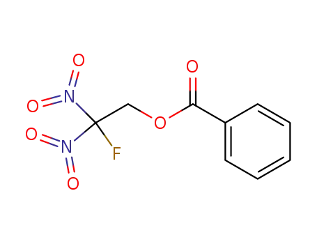 Molecular Structure of 35027-72-6 (2-Fluor-2,2-dinitroethyl-benzoat)