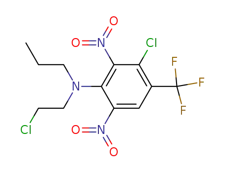 N-Propyl-3-chlor-N-(2-chlorethyl)-2,6-dinitro-4-(trifluormethyl)anilin