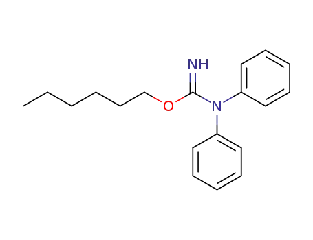 2-Hexyl-1,1-diphenyl-isourea