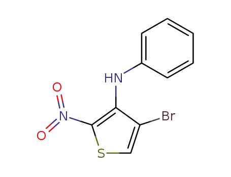(4-Bromo-2-nitro-thiophen-3-yl)-phenyl-amine