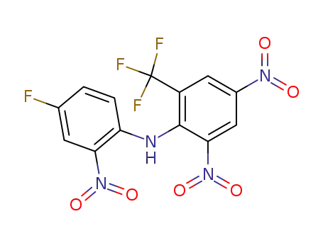 (2,4-Dinitro-6-trifluoromethyl-phenyl)-(4-fluoro-2-nitro-phenyl)-amine
