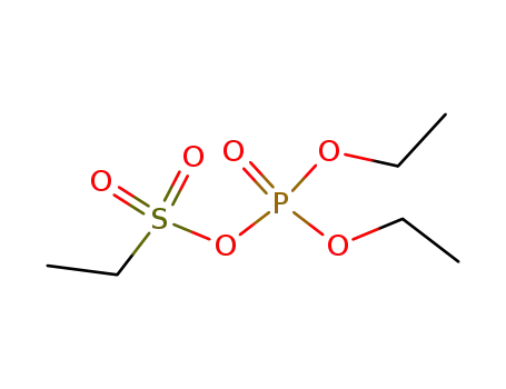 Molecular Structure of 91773-01-2 (Anhydrid des Phosphorsaeure-diaethylesters mit Aethansulfonsaeure)
